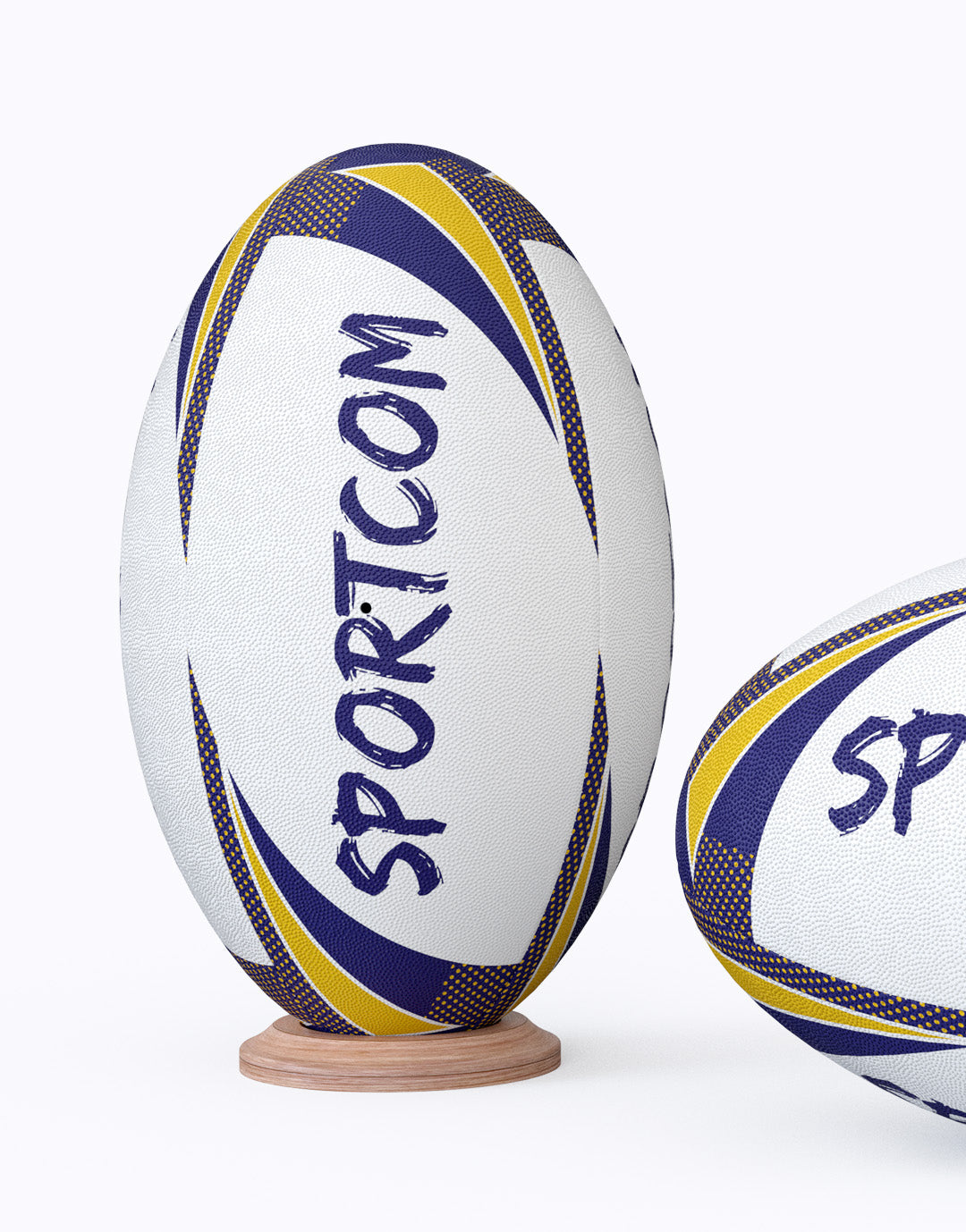 WR070 / BALLON RUGBY RUBBER TRAINING