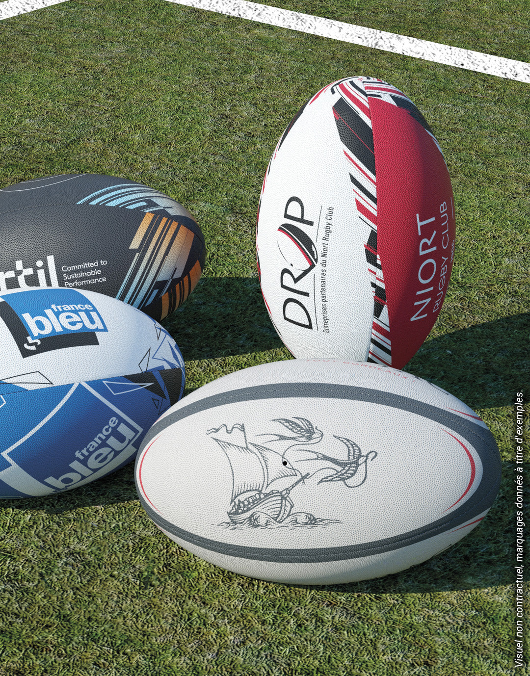 WR075 / BALLON RUGBY REPLICA
